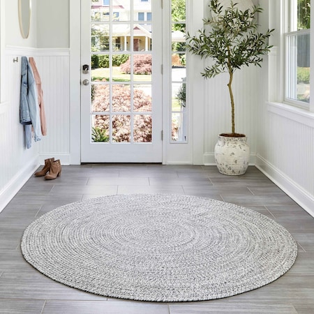 Nuloom Wynn Braided Indoor/Outdoor Area Rug 4ft HJFV01C-R404